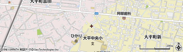 栃木県栃木市大平町新1353周辺の地図