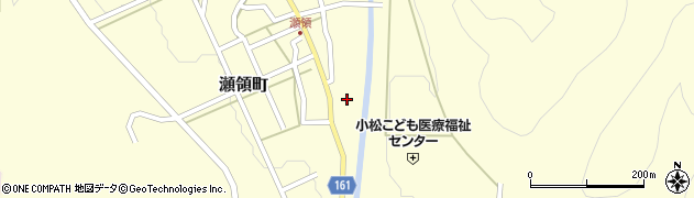 石川県小松市瀬領町ト周辺の地図