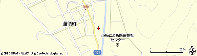 石川県小松市瀬領町（ト）周辺の地図