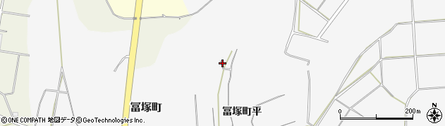 石川県加賀市冨塚町（堀山）周辺の地図