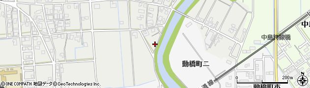 石川県加賀市合河町（ワ）周辺の地図