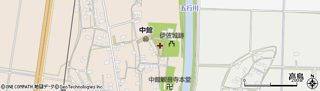 茨城県筑西市中舘521周辺の地図