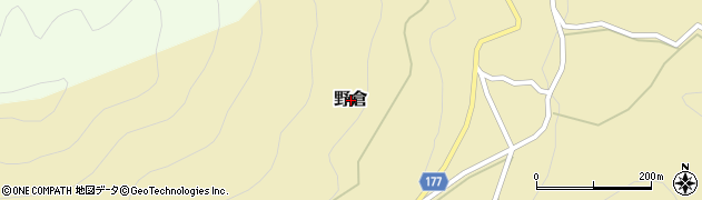 長野県上田市野倉周辺の地図