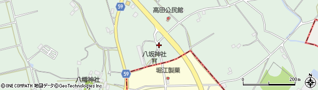 茨城県水戸市高田町207周辺の地図
