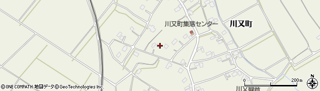 茨城県水戸市川又町周辺の地図