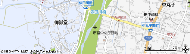 依田川橋周辺の地図