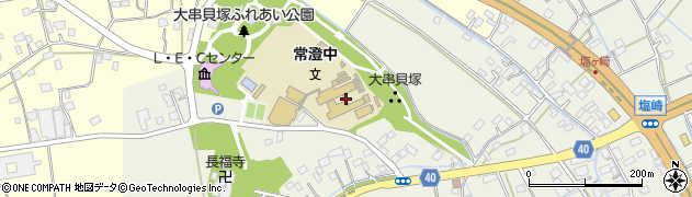 水戸市立常澄中学校周辺の地図