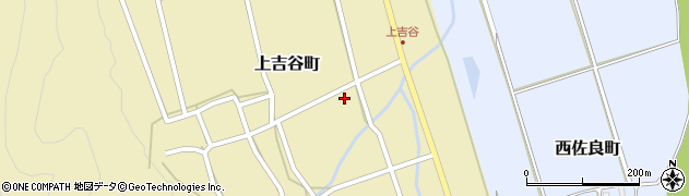 石川県白山市上吉谷町（甲）周辺の地図