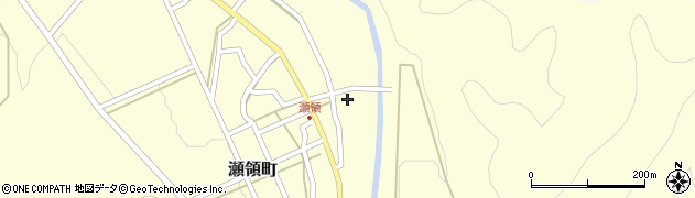 石川県小松市瀬領町（ヘ）周辺の地図
