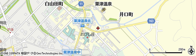 石川県小松市井口町（ほ）周辺の地図