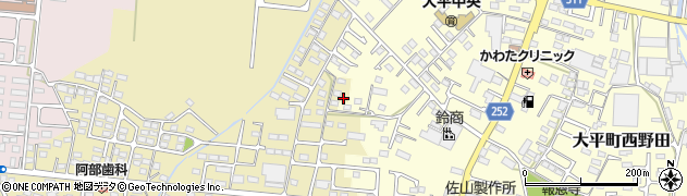 栃木県栃木市大平町新1532周辺の地図