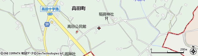 茨城県水戸市高田町140周辺の地図