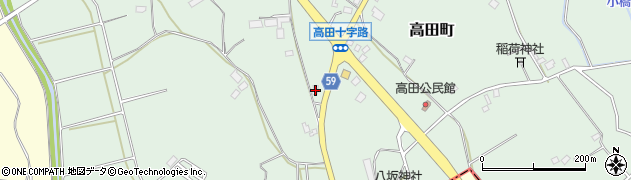 茨城県水戸市高田町193周辺の地図