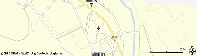 石川県小松市瀬領町ホ周辺の地図
