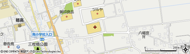 ケーヨーデイツー穂高店周辺の地図