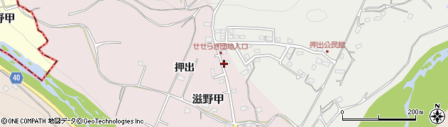 長野県小諸市滋野甲（押出）周辺の地図