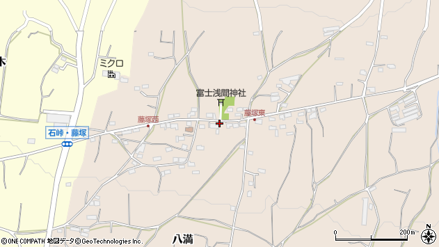 〒384-0053 長野県小諸市藤塚の地図