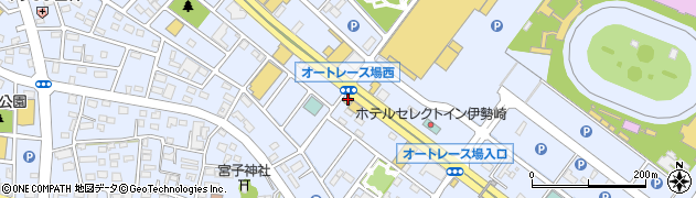 カレーハウスＣｏＣｏ壱番屋伊勢崎宮子町店周辺の地図