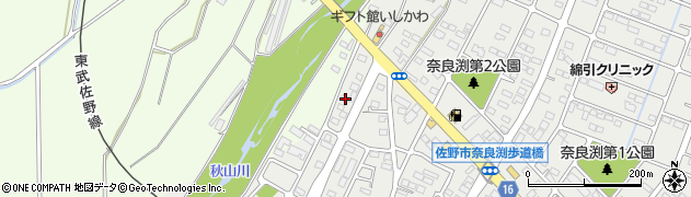 栃木県佐野市奈良渕町507周辺の地図