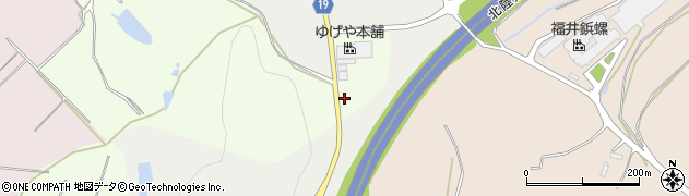 石川県加賀市深田町（ユ）周辺の地図