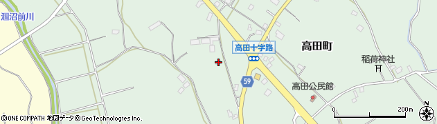 茨城県水戸市高田町224周辺の地図