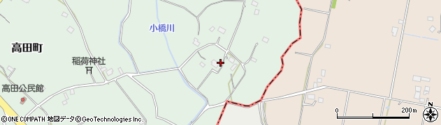 茨城県水戸市高田町50周辺の地図
