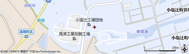 石川県加賀市小塩辻町（南）周辺の地図