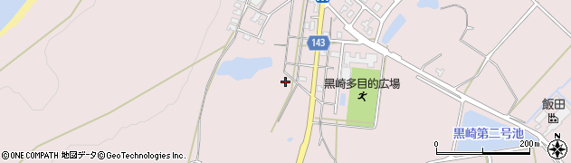 石川県加賀市黒崎町（ヲ）周辺の地図