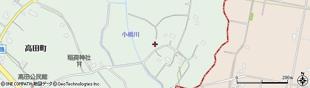 茨城県水戸市高田町185周辺の地図