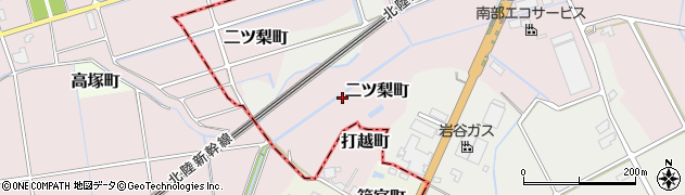 石川県小松市二ツ梨町（ト）周辺の地図