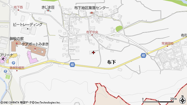 〒389-0402 長野県東御市布下の地図