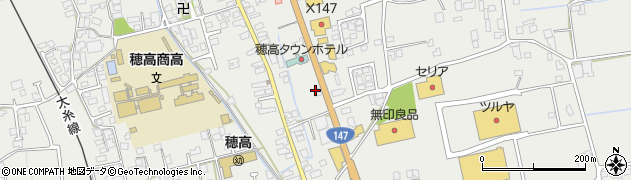 オリックスレンタカー　あづみ野店周辺の地図