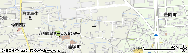 群馬県高崎市藤塚町周辺の地図