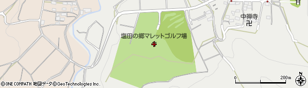 上田市役所　塩田の郷マレットゴルフ場周辺の地図