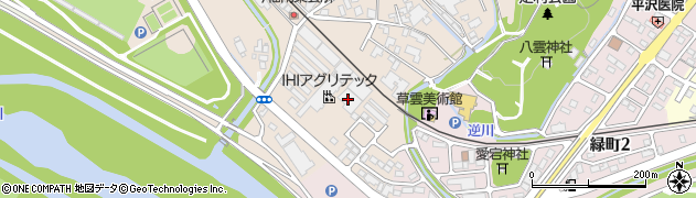 株式会社ＩＨＩアグリテック　北関東営業所周辺の地図