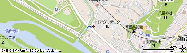 ファミリーマート足利今福町店周辺の地図