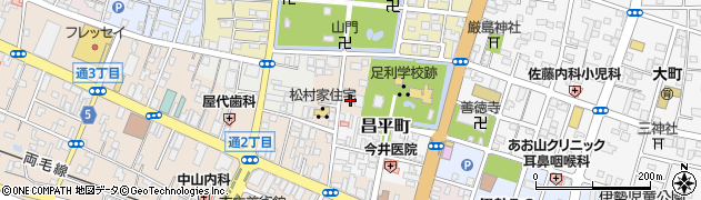 栃木県足利市大門通2370周辺の地図
