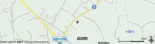 茨城県水戸市高田町179周辺の地図