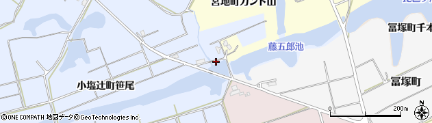 石川県加賀市小塩辻町（イ）周辺の地図