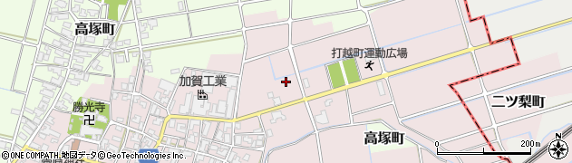 石川県加賀市打越町（ら）周辺の地図
