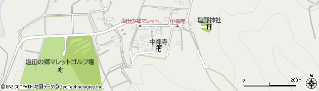 中禅寺周辺の地図