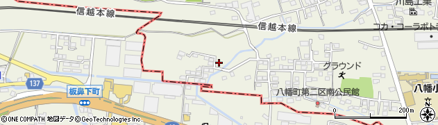 群馬県高崎市八幡町35周辺の地図