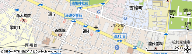 加賀屋周辺の地図