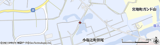 石川県加賀市小塩辻町（ノ）周辺の地図