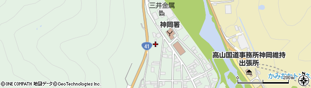 濃飛タクシー周辺の地図
