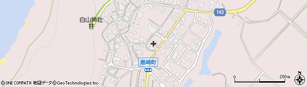 石川県加賀市黒崎町（リ）周辺の地図