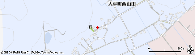 栃木県栃木市大平町西山田2967周辺の地図