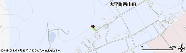 栃木県栃木市大平町西山田3250周辺の地図