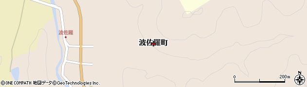 石川県小松市波佐羅町周辺の地図