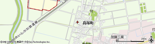 石川県加賀市高塚町ヘ53周辺の地図